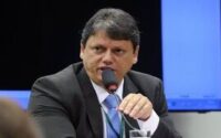 Tarcísio Gomes de Freitas falando sobre concessões