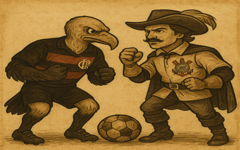 Urubu vs Mosqueteiro