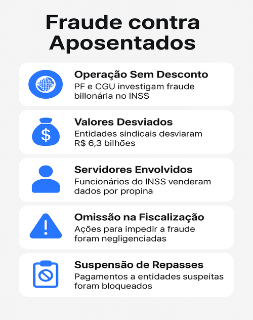 Caso dos descontos do INSS