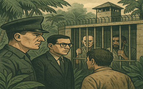 Prisão na Guiana Francesa