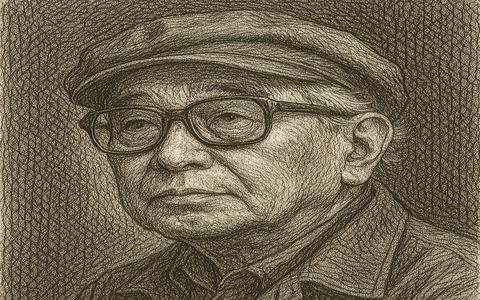 Akira Kurosawa é lembrado como o maior samurai do cinema (Ilustração: Coelho) Akira Kurosawa é lembrado como o maior samurai do cinema (Ilustração: Coelho)