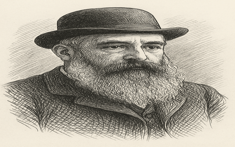 Monet foi um dos principais nomes do movimento Impressionista (Ilustração: Coelho) Monet foi um dos principais nomes do movimento Impressionista (Ilustração: Coelho)