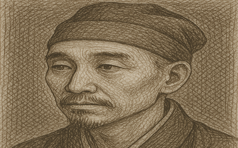A obra de Bashō combina contemplação, melancolia e humor sutil (Ilustração: Coelho) A obra de Bashō combina contemplação, melancolia e humor sutil (Ilustração: Coelho)