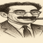 Do lado de lá com Groucho Marx