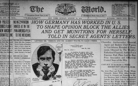 O New York World de Pulitzer utililizou de informações sensacionalistas (Foto: Wiki)