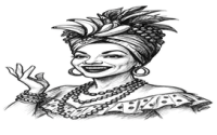 Do lado de lá com Carmen Miranda