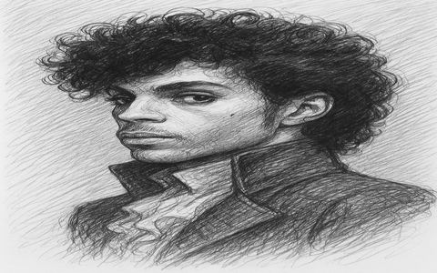 Prince, o eterno gênio criativo da música pop mundial (Ilustração: Coelho)