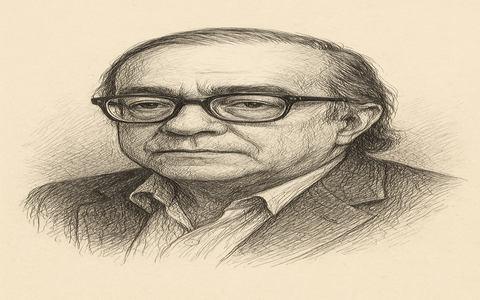 Vinicius de Moraes, o poetinha da paixão, da boemia e da Bossa (Ilustração: Coelho)