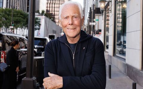 O italiano Giorgio Armani, morto aos 91, trabalhou até os seus últimos dias (Foto: Wiki)