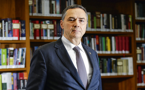Barroso encerra sua gestão na presidência do Supremo Tribunal Federal (Foto: Abraji)