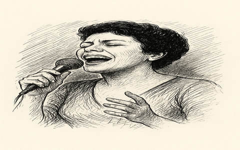 Elis, a intérprete que fez da sua voz uma ponte da cultura nacional (Ilustração: Coelho) Elis, a intérprete que fez da sua voz ponte da cultura nacional (Ilustração: Coelho)