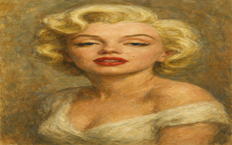 Marilyn: imagem que virou mito, mito que virou ícone e enigma (Ilustração: Coelho)