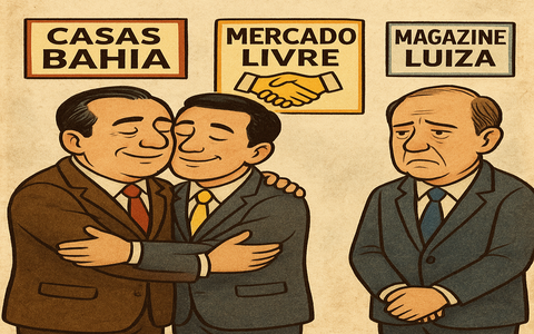 Casas Bahia e Mercado Livre se abraçam